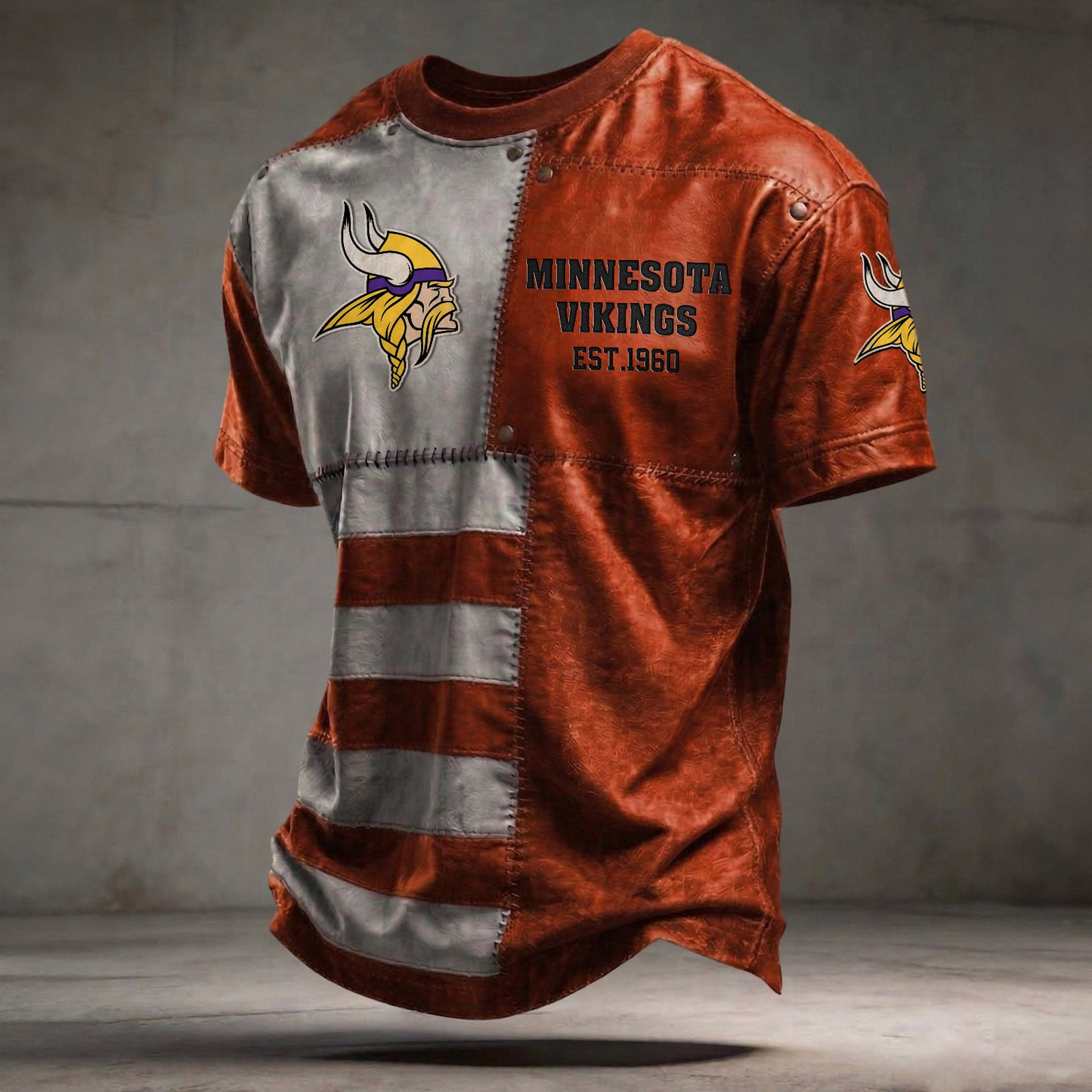 MIN x NFL T-Shirt 0404 DatND DVT Orange