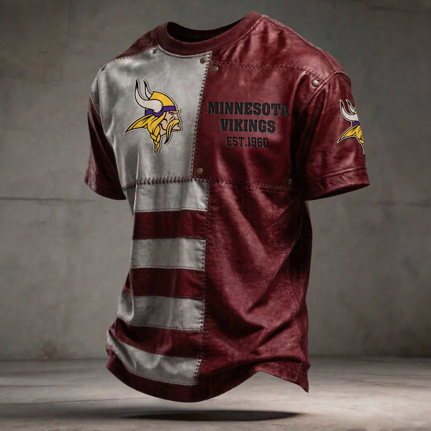 MIN x NFL T-Shirt 0404 DatND DVT Red