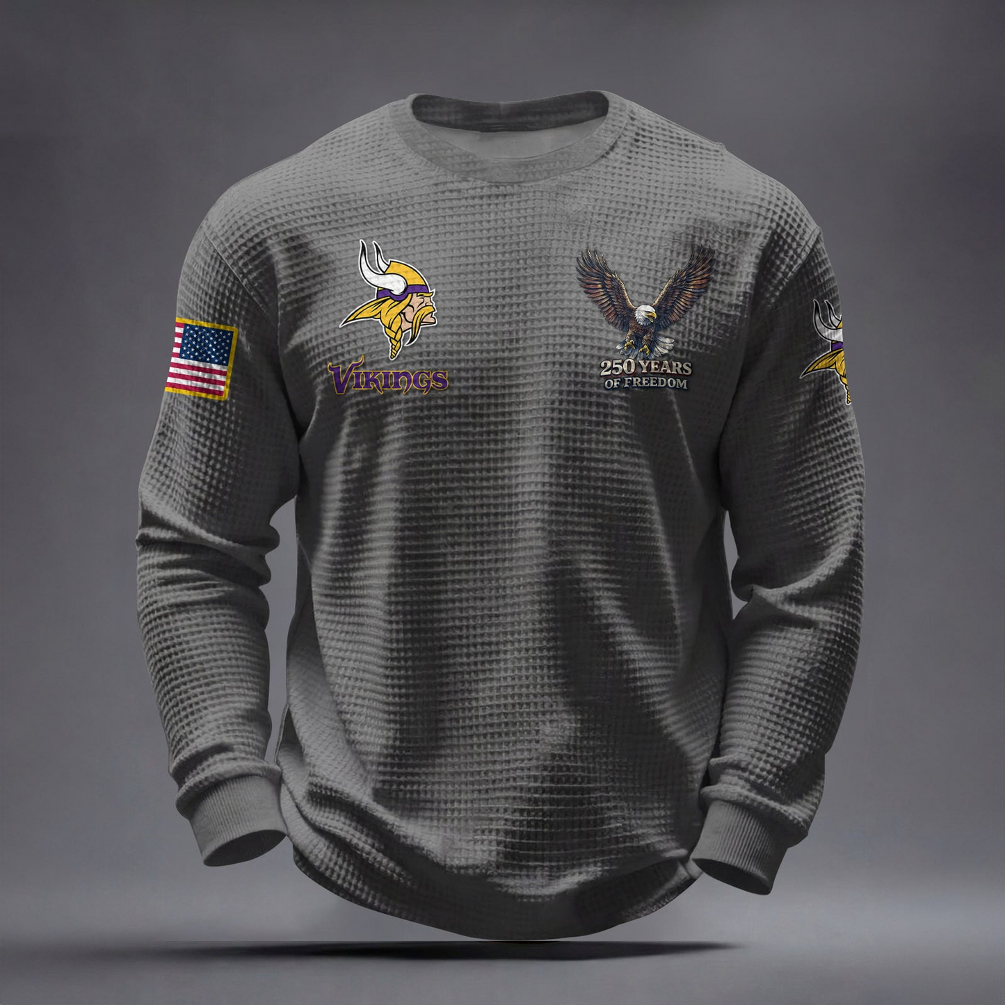 MIN x NFL Waffle Sweatshirt DatND DVT