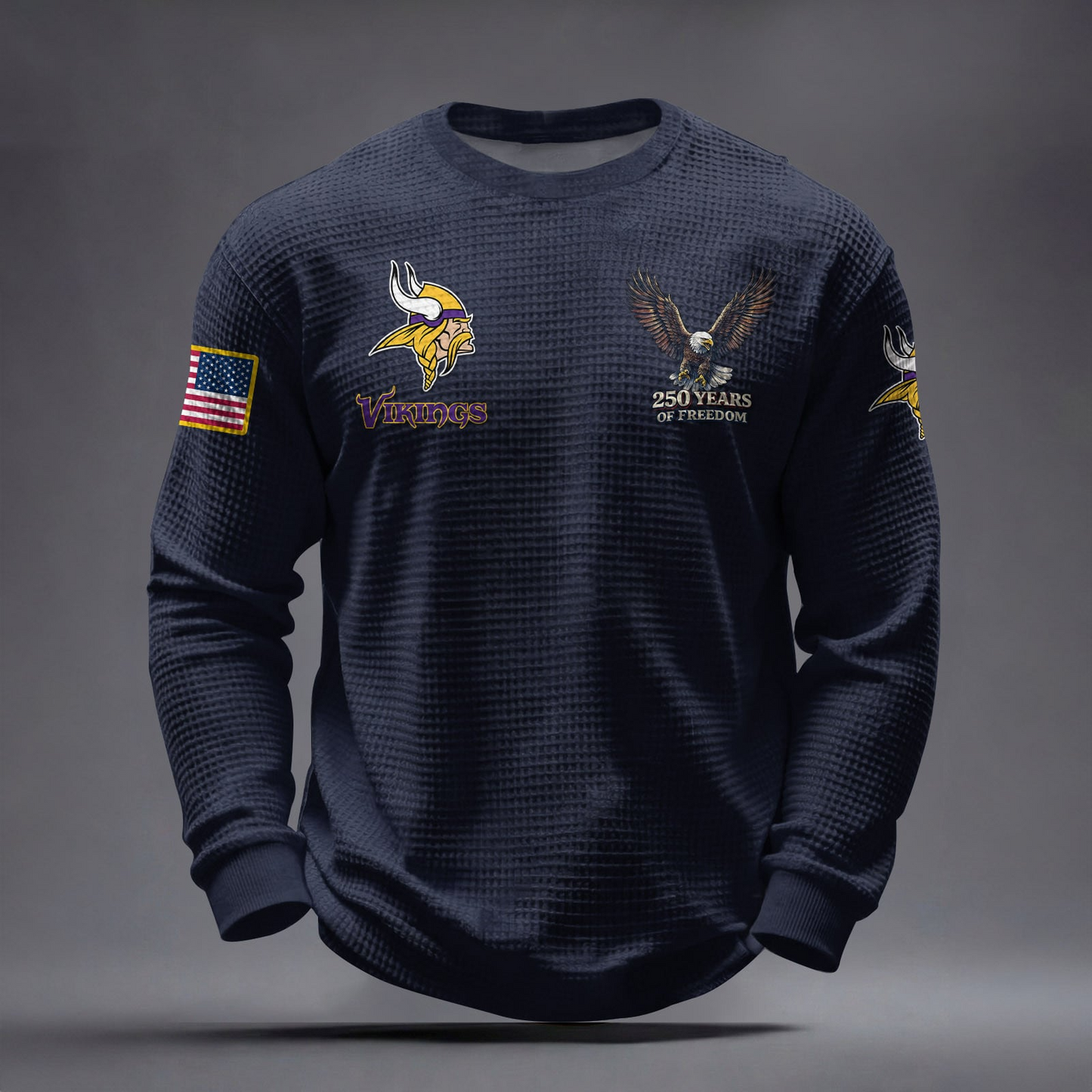MIN x NFL Waffle Sweatshirt DatND DVT