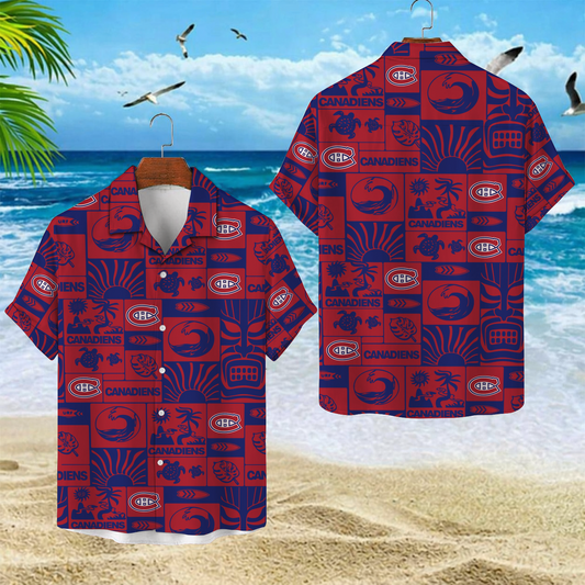 MTL x NHL Hawaiian Shirt 2004 DatND DVT