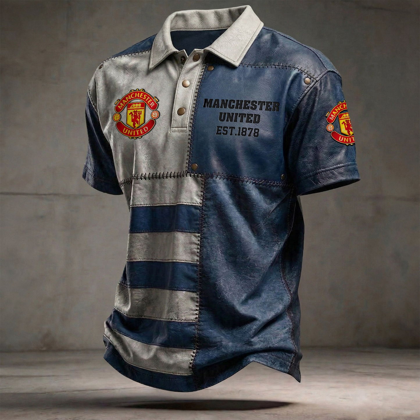 MUN x EPL Premium 3D Polo Shirt DatND DVT 0804