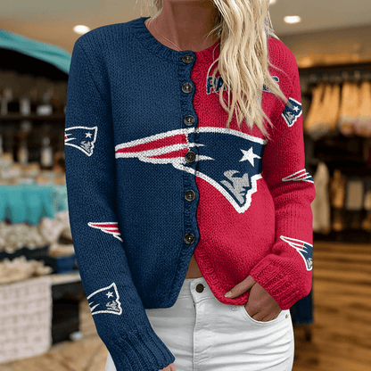 NE x NFL Cardigan Sweatshirt With Button v1  DatND DVT
