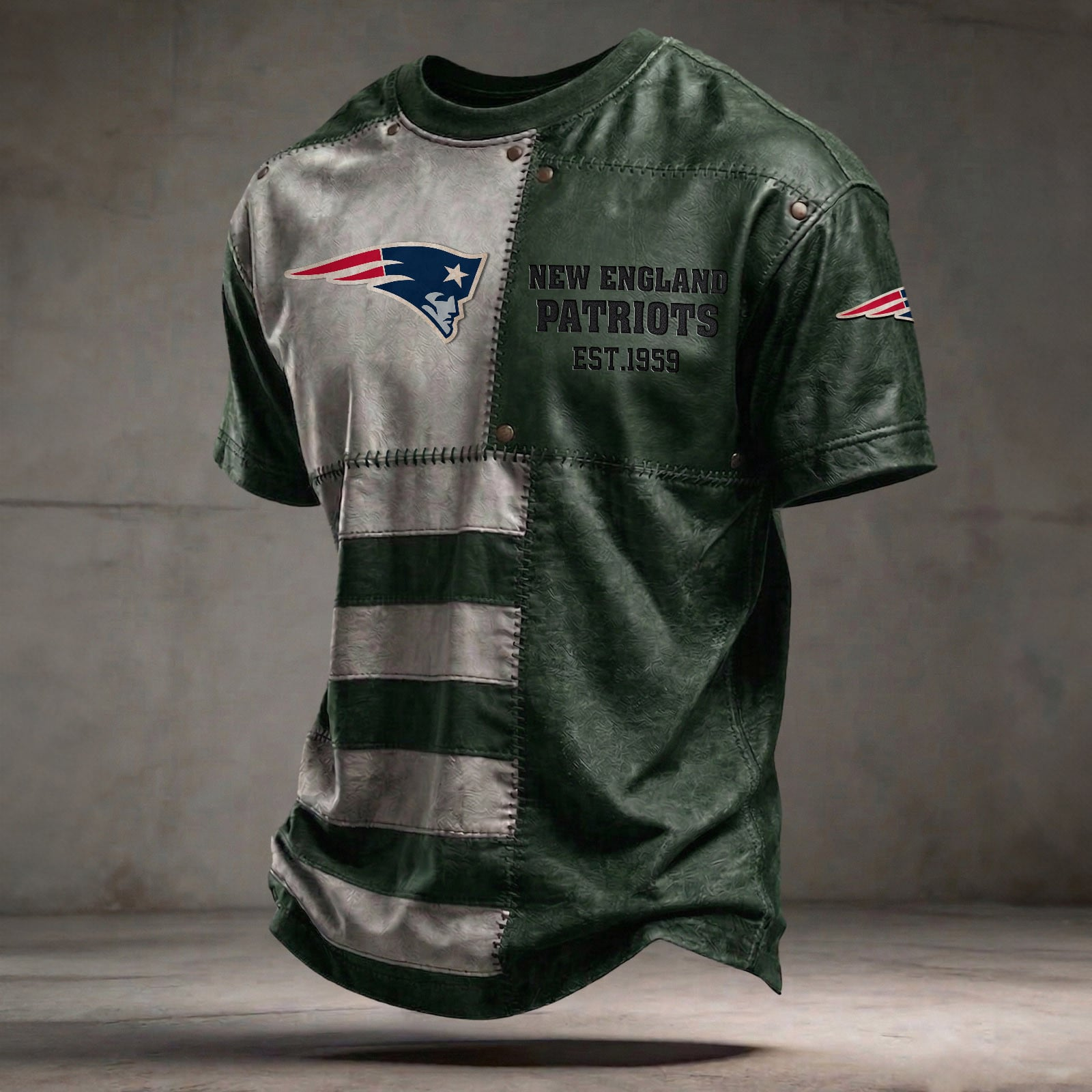 NE x NFL T-Shirt 0404 DatND DVT Green