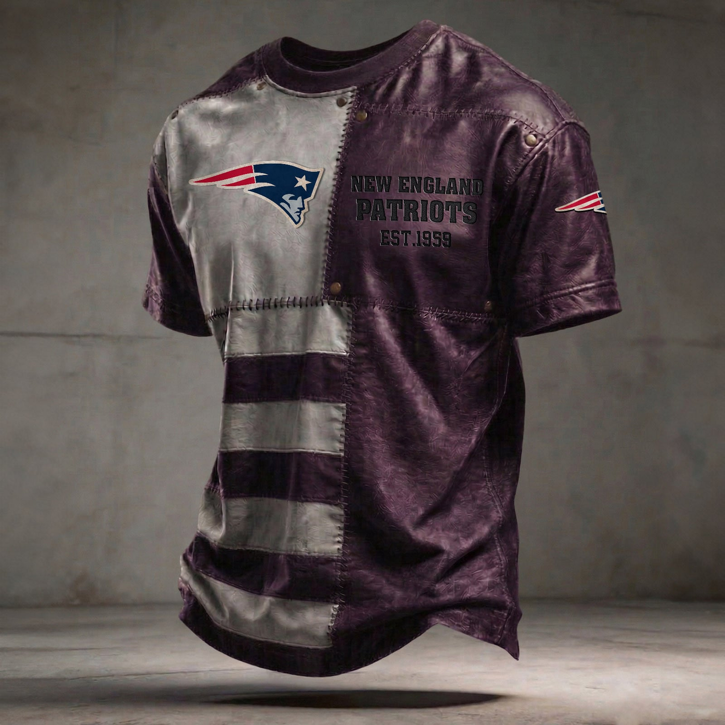 NE x NFL T-Shirt 0404 DatND DVT Purple