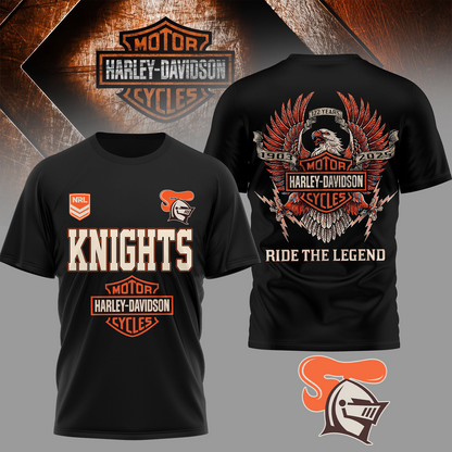 NEW Premium NRL 22 Year Harley Davidson 3D Shirt 0704 DatND DVT