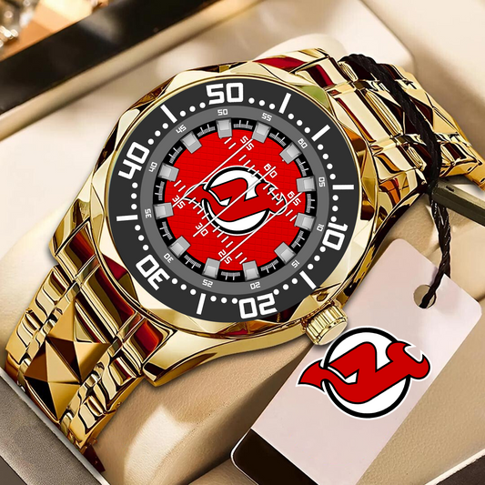 NJD x NHL Camaro Elegant Fashion Design Men Watch DATND TANTD 200426
