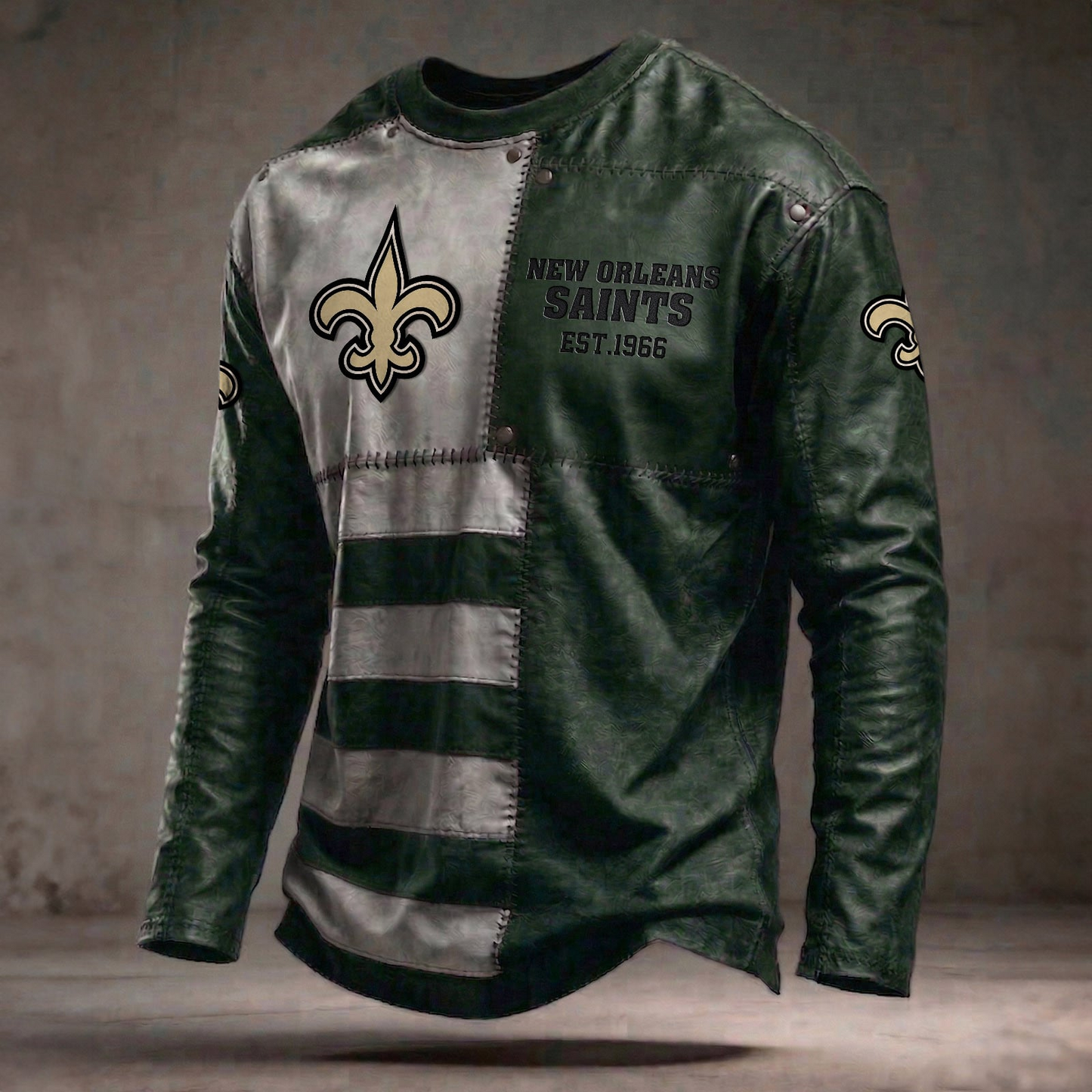 NO x NFL Long Sleeved Shirt 2304 DatND DVT Army