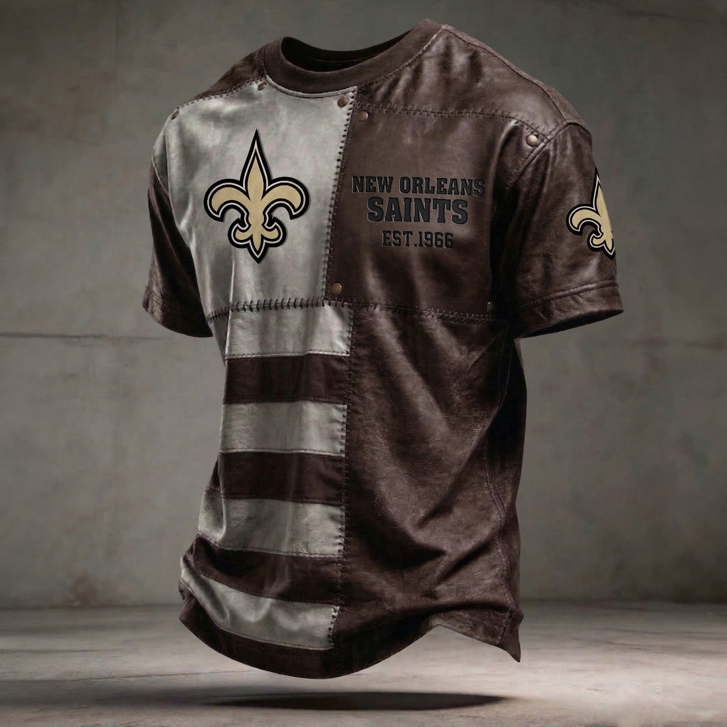 NO x NFL T-Shirt 0404 DatND DVT Brown