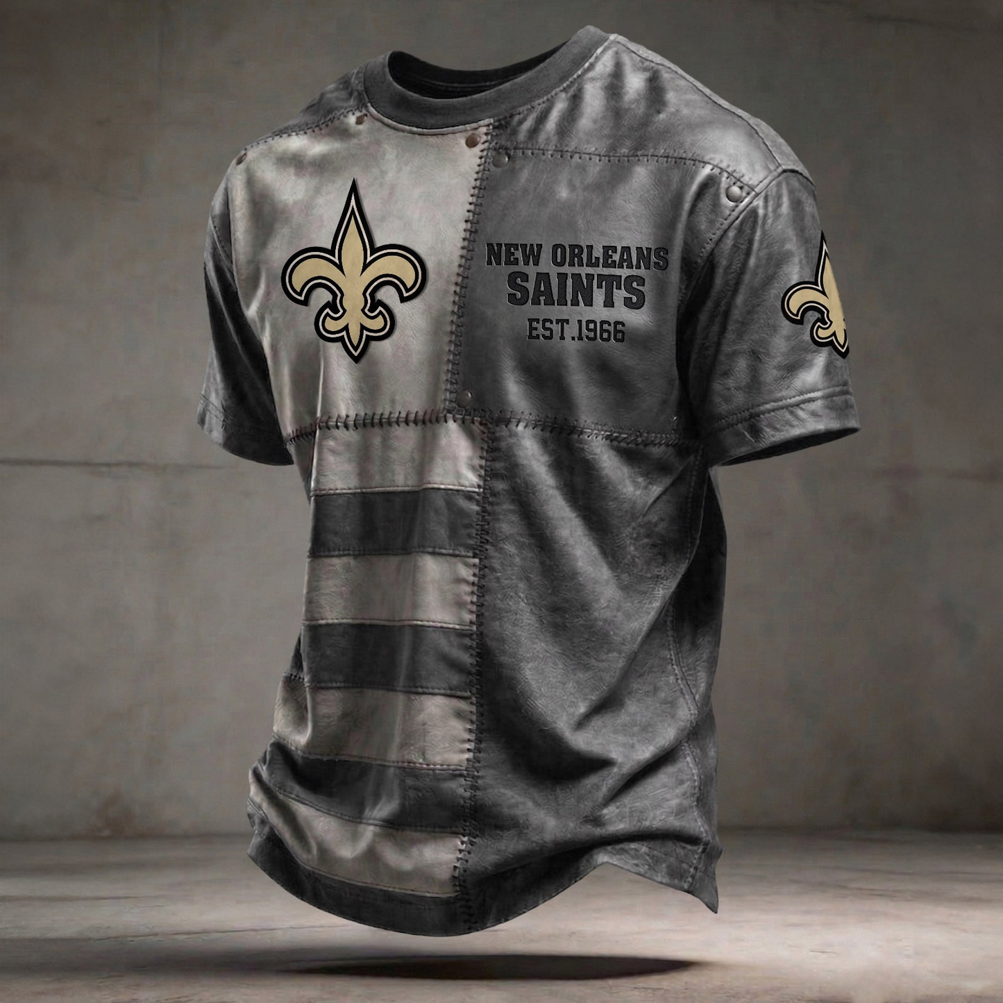 NO x NFL T-Shirt 0404 DatND DVT Grey
