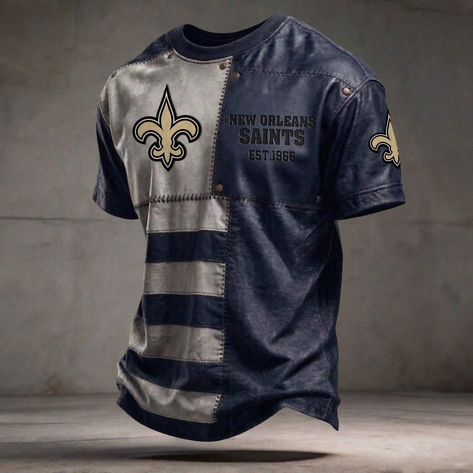 NO x NFL T-Shirt 0404 DatND DVT Navy