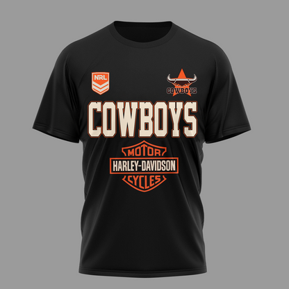 NQC Premium NRL 22 Year Harley Davidson 3D Shirt 0704 DatND DVT