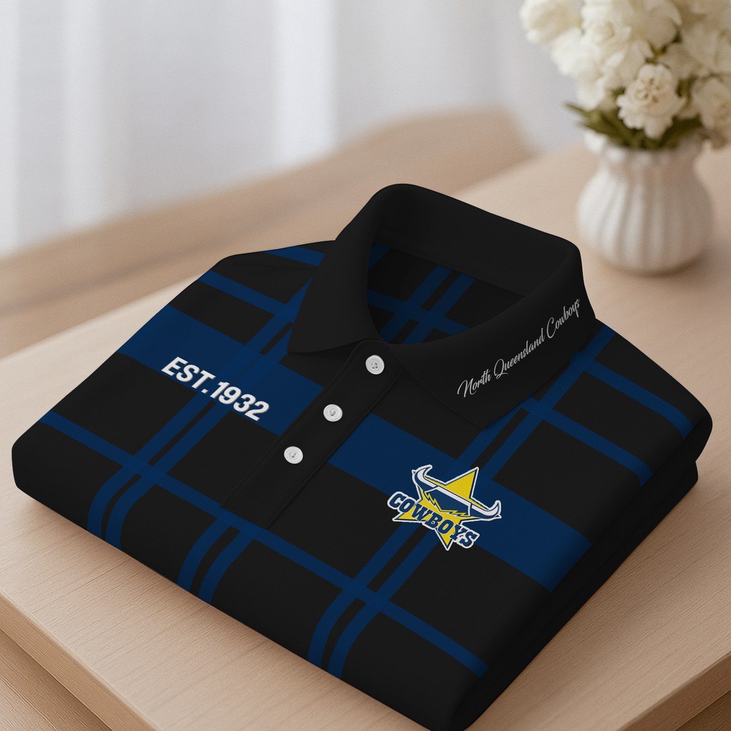 NQC Premium NRL Polo Shirt 3103 DatND DVT