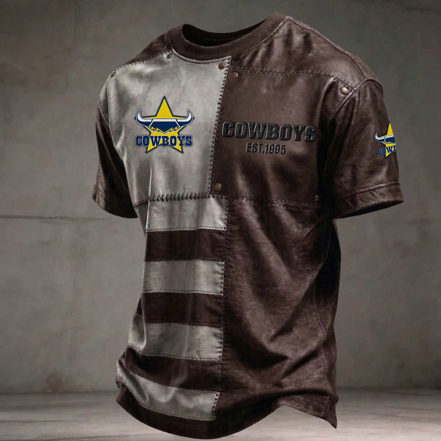 NQL x NRL Premium 3D Shirt DATND TANTD 060426 Brown