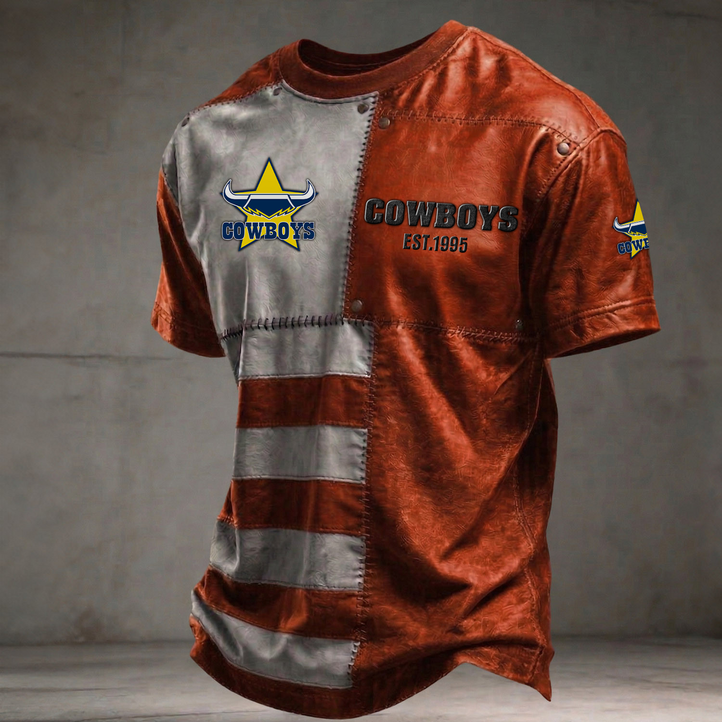 NQL x NRL Premium 3D Shirt DATND TANTD 060426 Orange