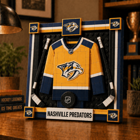NSH x NHL Framed Jersey Building Set 2404 DatND DVT
