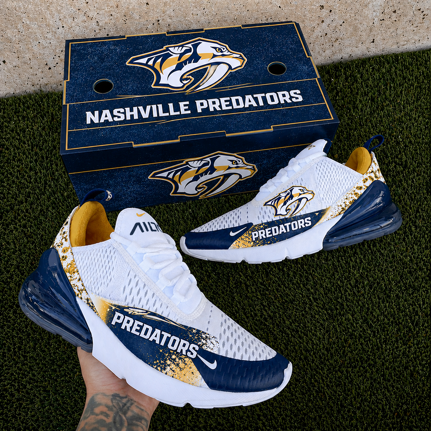 NSH x NHL Nike Air Max 270 Shoes 0505 DatND DVT