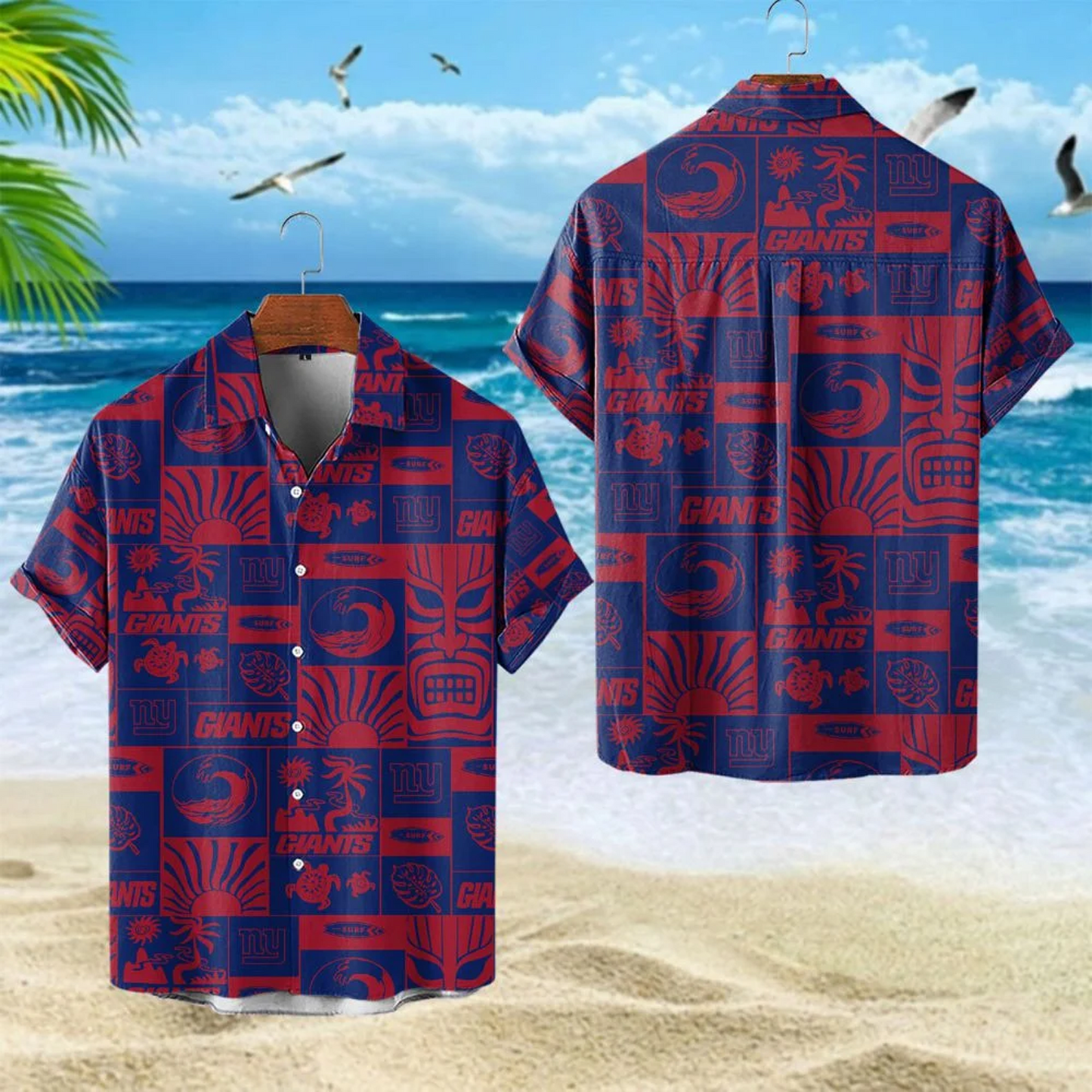 NYG x NFL Hawaiian Shirt 1604 DatND DVT