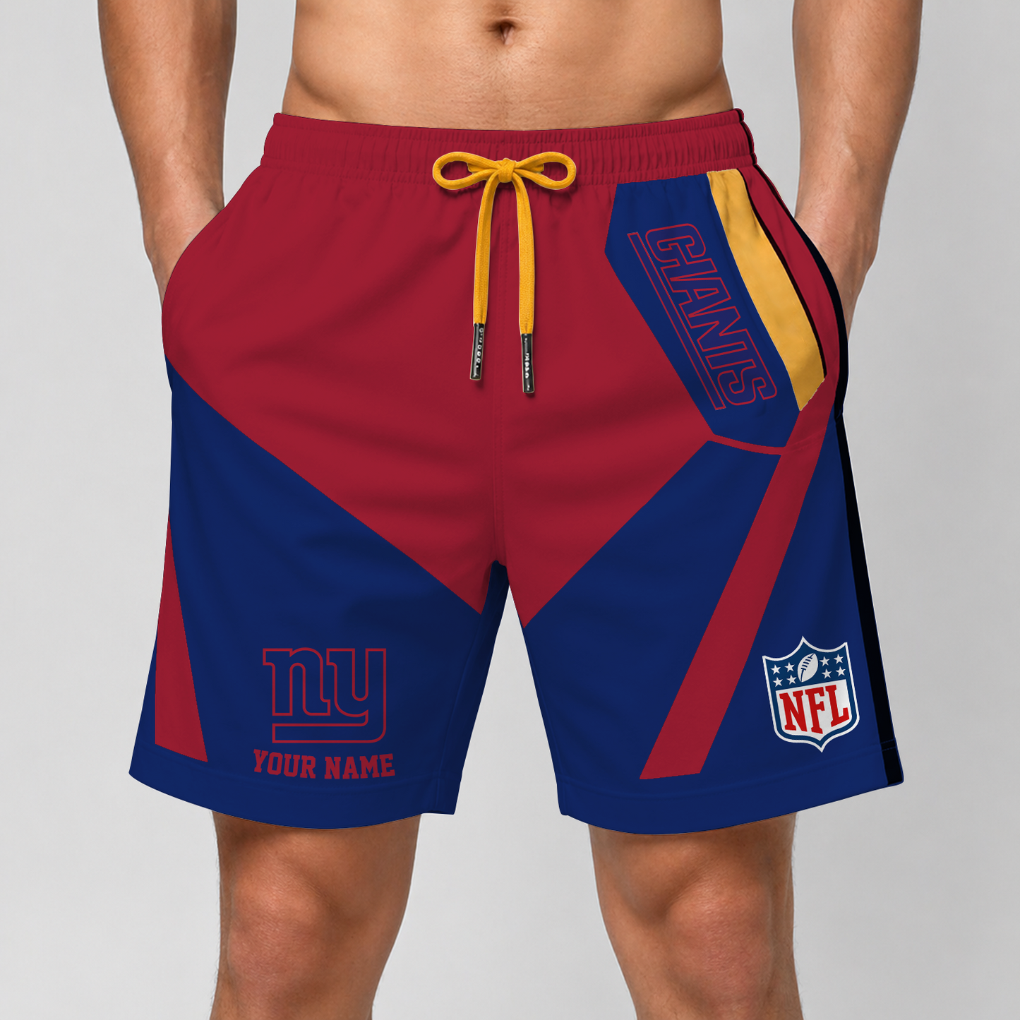 NYG x NFL Special Short Pants For Men Custom Name V2 DATND TANTD 290426