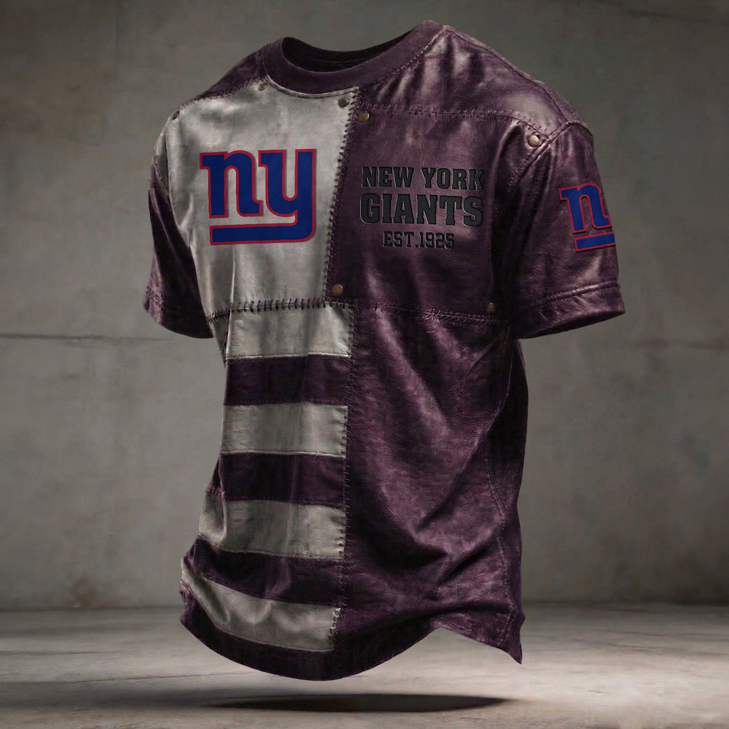 NYG x NFL T-Shirt 0404 DatND DVT Purple