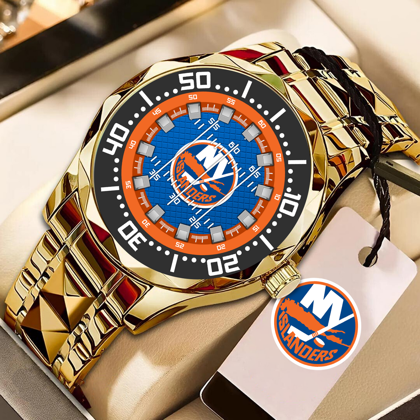 NYI x NHL Camaro Elegant Fashion Design Men Watch DATND TANTD 200426