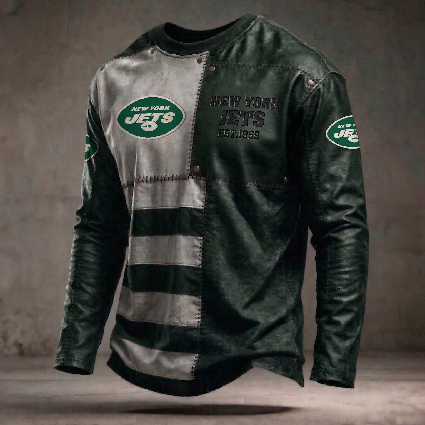NYJ x NFL Long Sleeved Shirt 2304 DatND DVT Army
