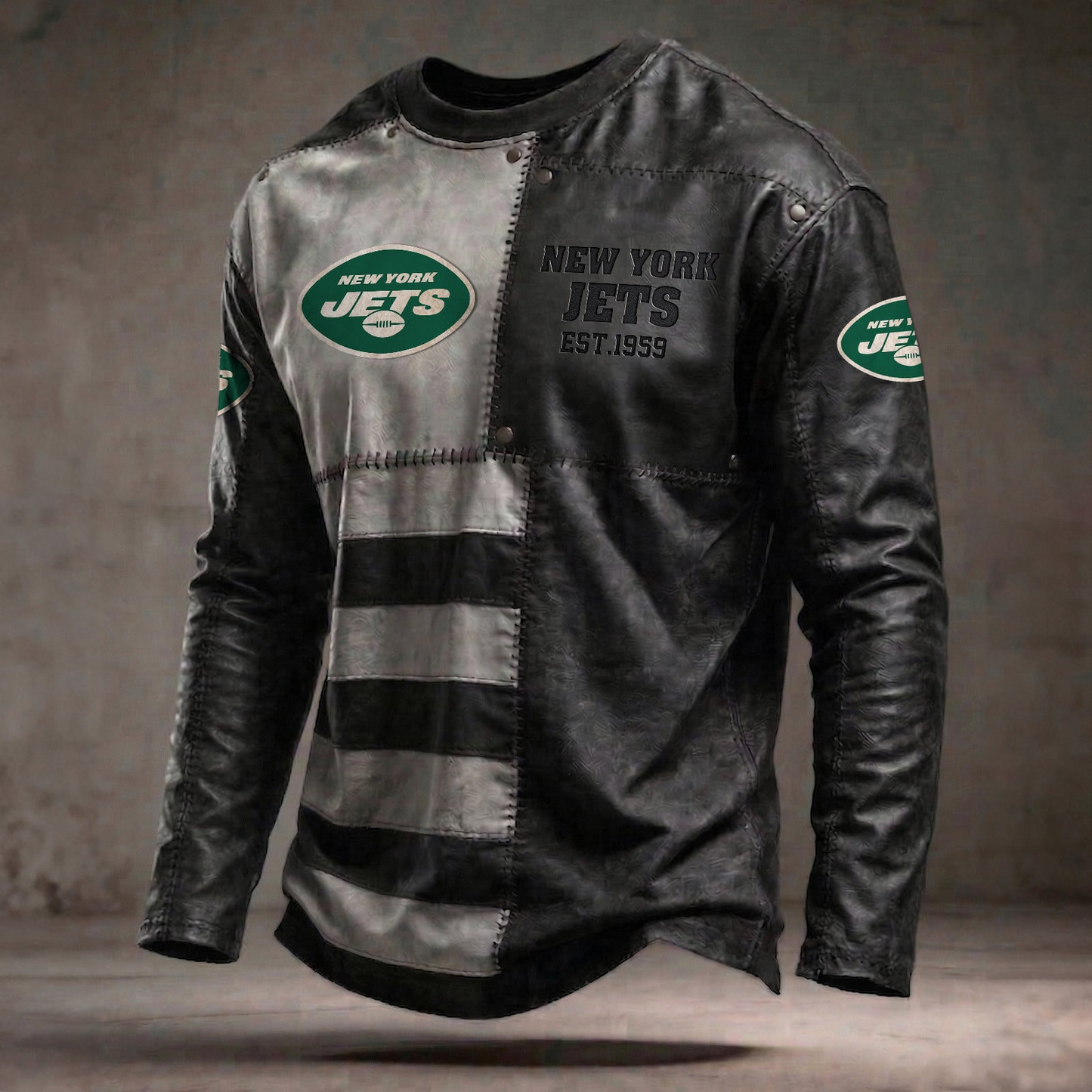 NYJ x NFL Long Sleeved Shirt 2304 DatND DVT Army