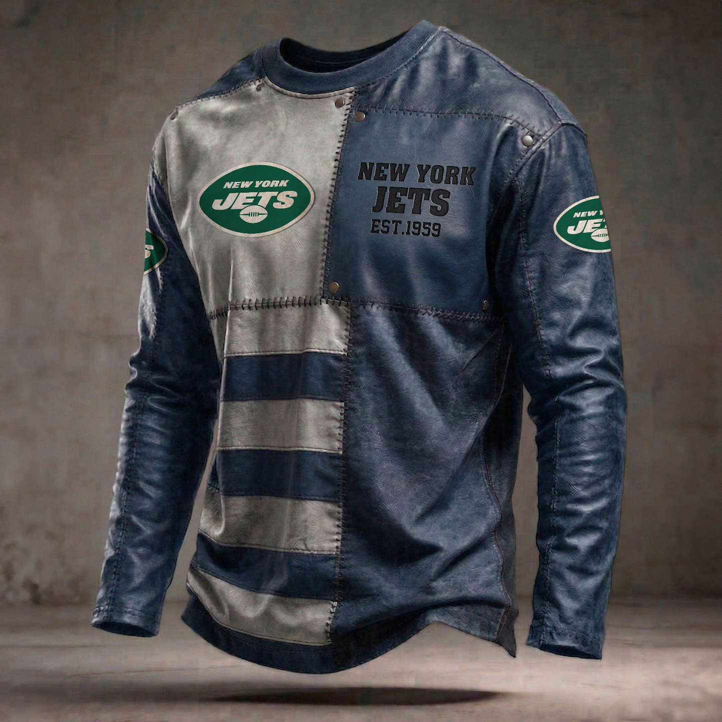 NYJ x NFL Long Sleeved Shirt 2304 DatND DVT Army
