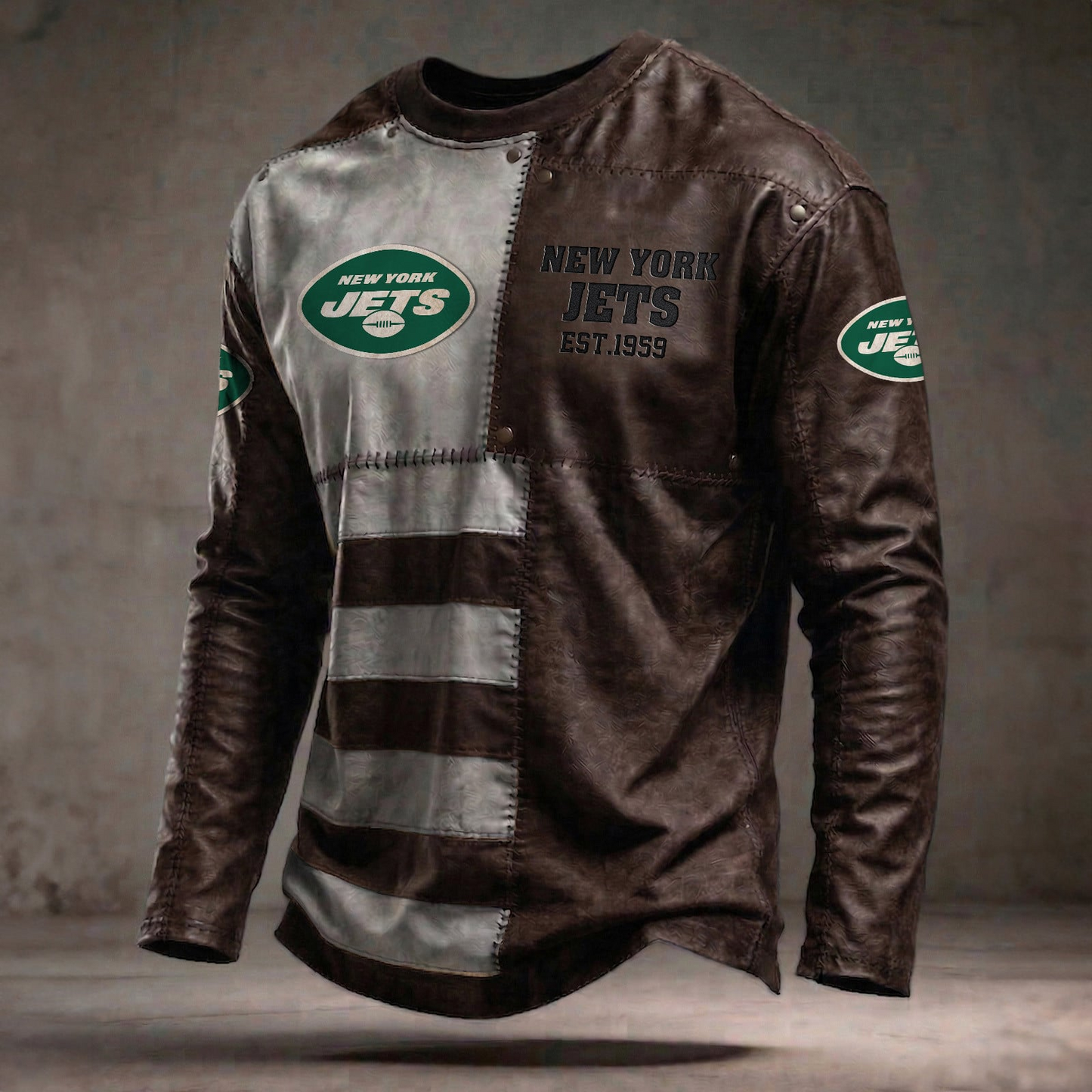 NYJ x NFL Long Sleeved Shirt 2304 DatND DVT Army