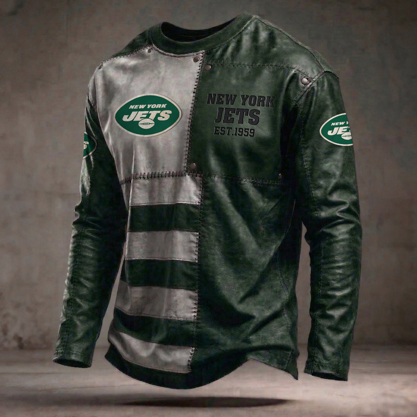 NYJ x NFL Long Sleeved Shirt 2304 DatND DVT Army