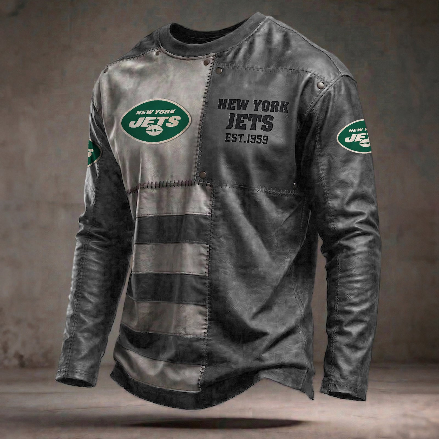 NYJ x NFL Long Sleeved Shirt 2304 DatND DVT Army