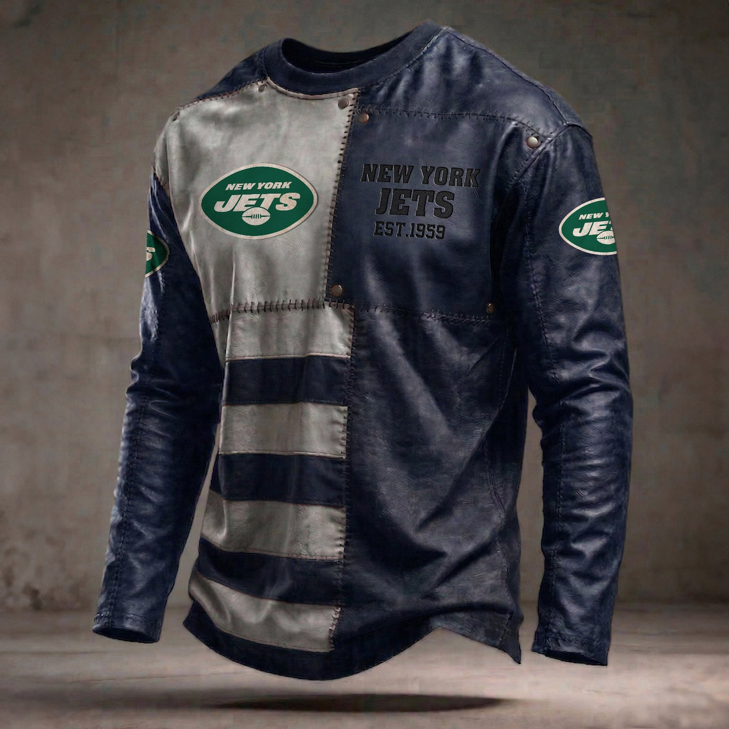 NYJ x NFL Long Sleeved Shirt 2304 DatND DVT Army
