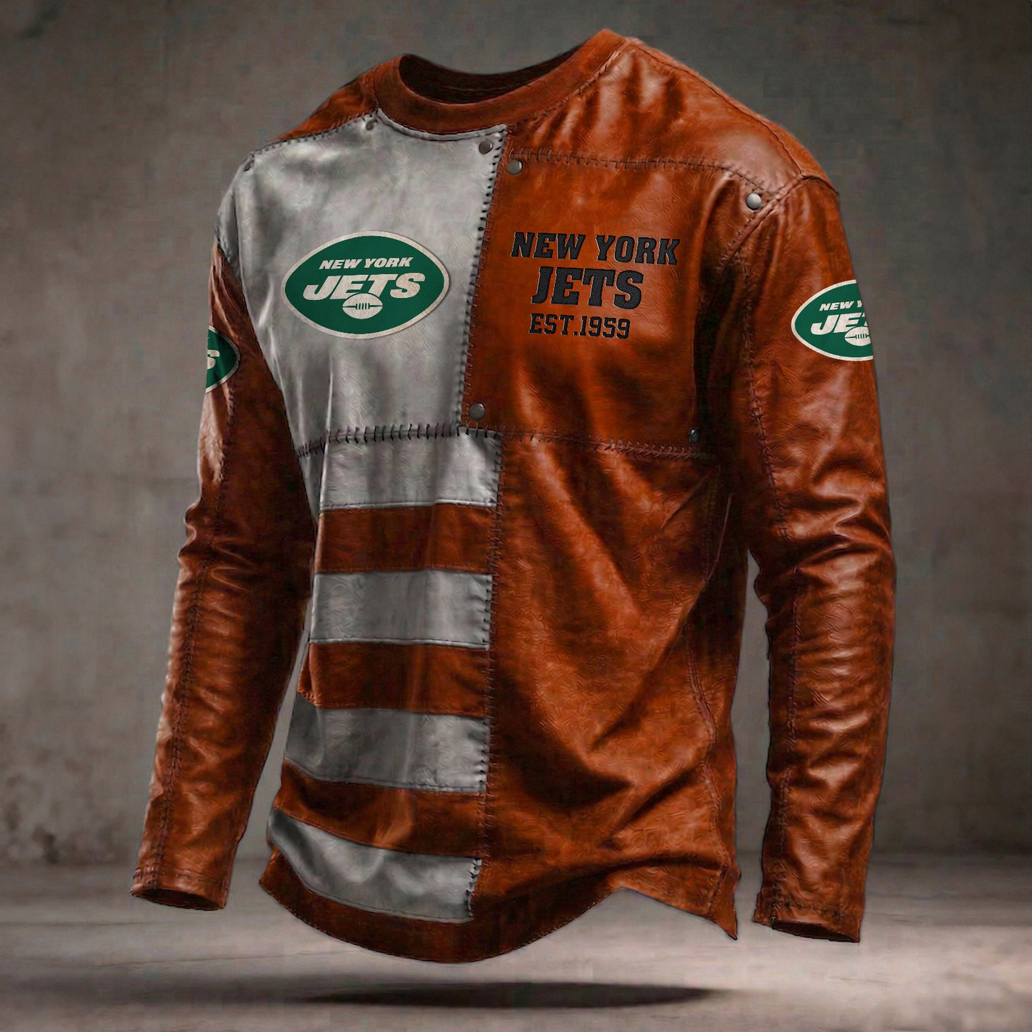 NYJ x NFL Long Sleeved Shirt 2304 DatND DVT Army