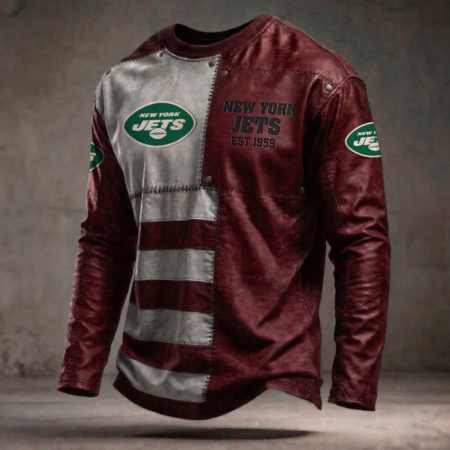 NYJ x NFL Long Sleeved Shirt 2304 DatND DVT Army