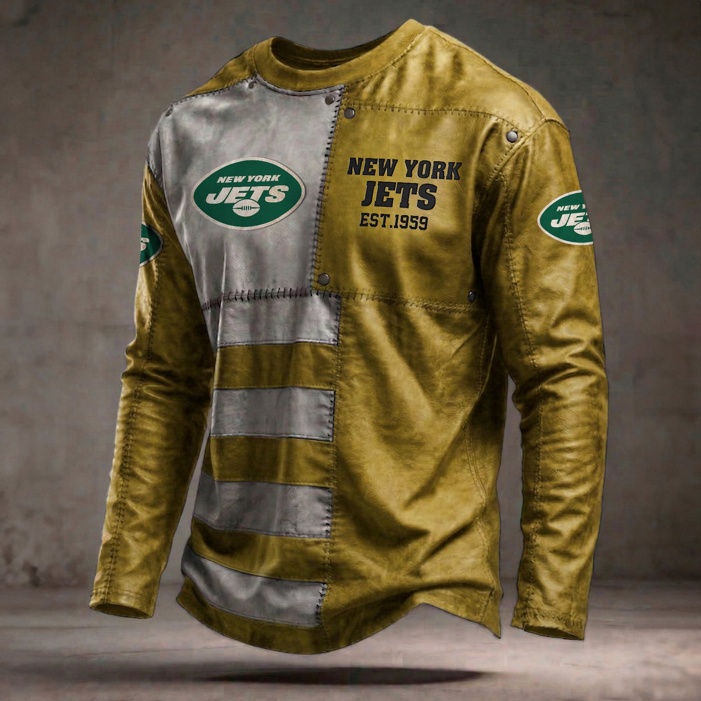NYJ x NFL Long Sleeved Shirt 2304 DatND DVT Army
