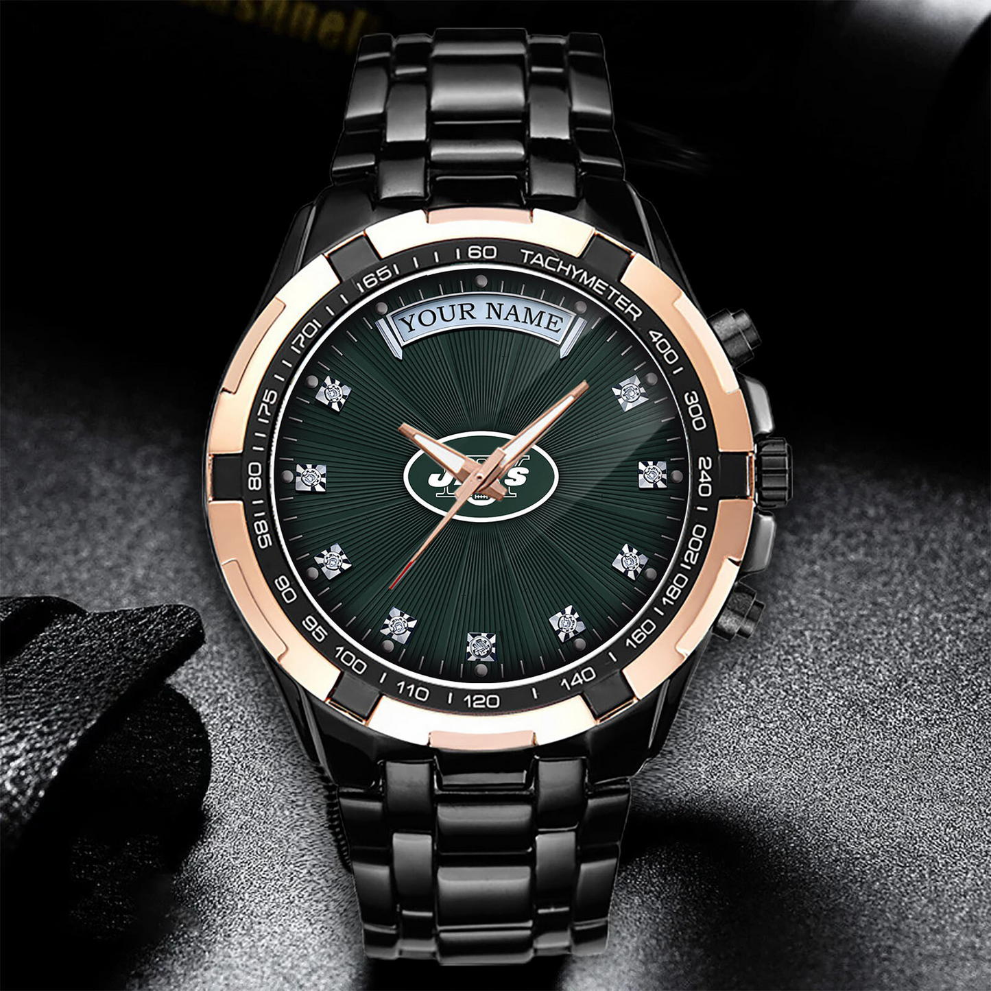 NYJ x NFL Luxury Men Watch DATND TANTD 200426