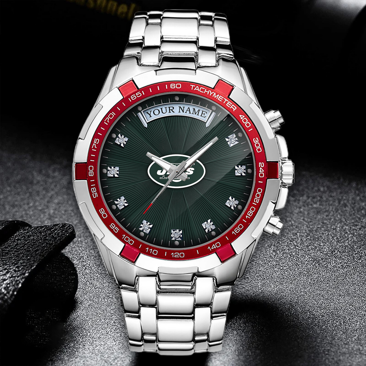 NYJ x NFL Luxury Men Watch DATND TANTD 200426