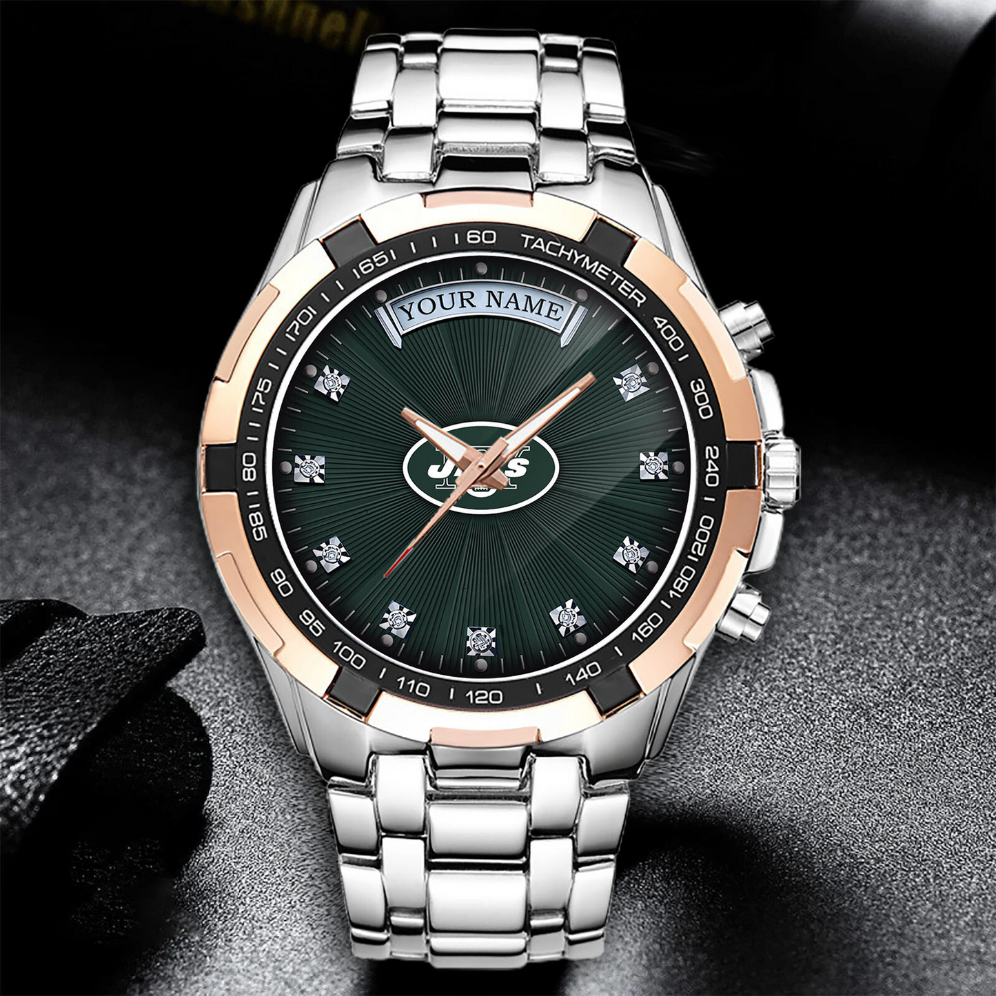 NYJ x NFL Luxury Men Watch DATND TANTD 200426