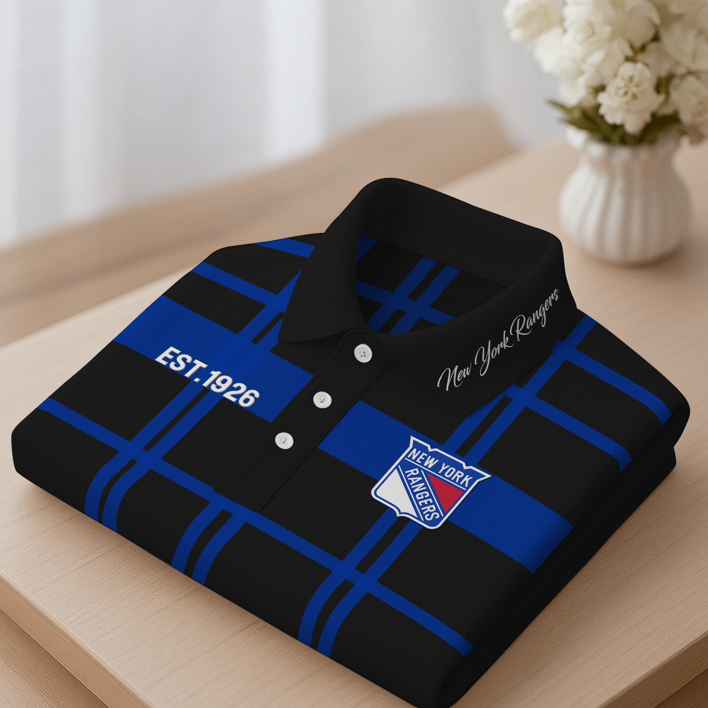 NYR Premium NHL Polo Shirt 2703 DatND DVT 2