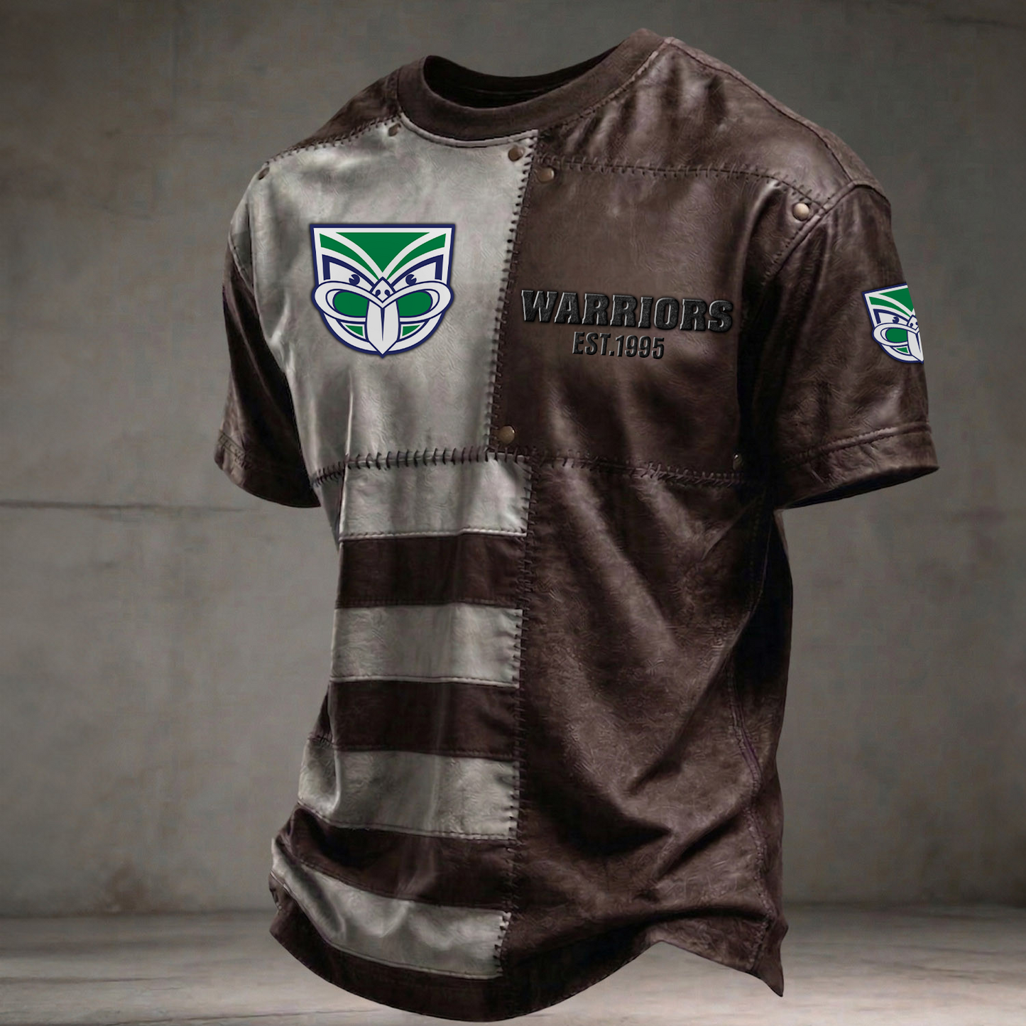 NZL x NRL Premium 3D Shirt DATND TANTD 060426 Brown