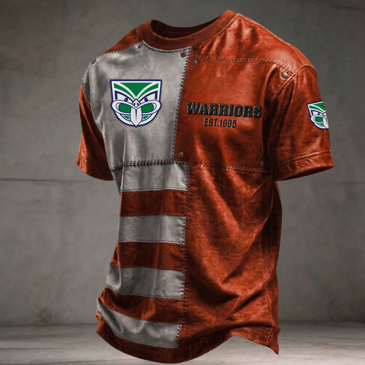 NZL x NRL Premium 3D Shirt DATND TANTD 060426 Orange