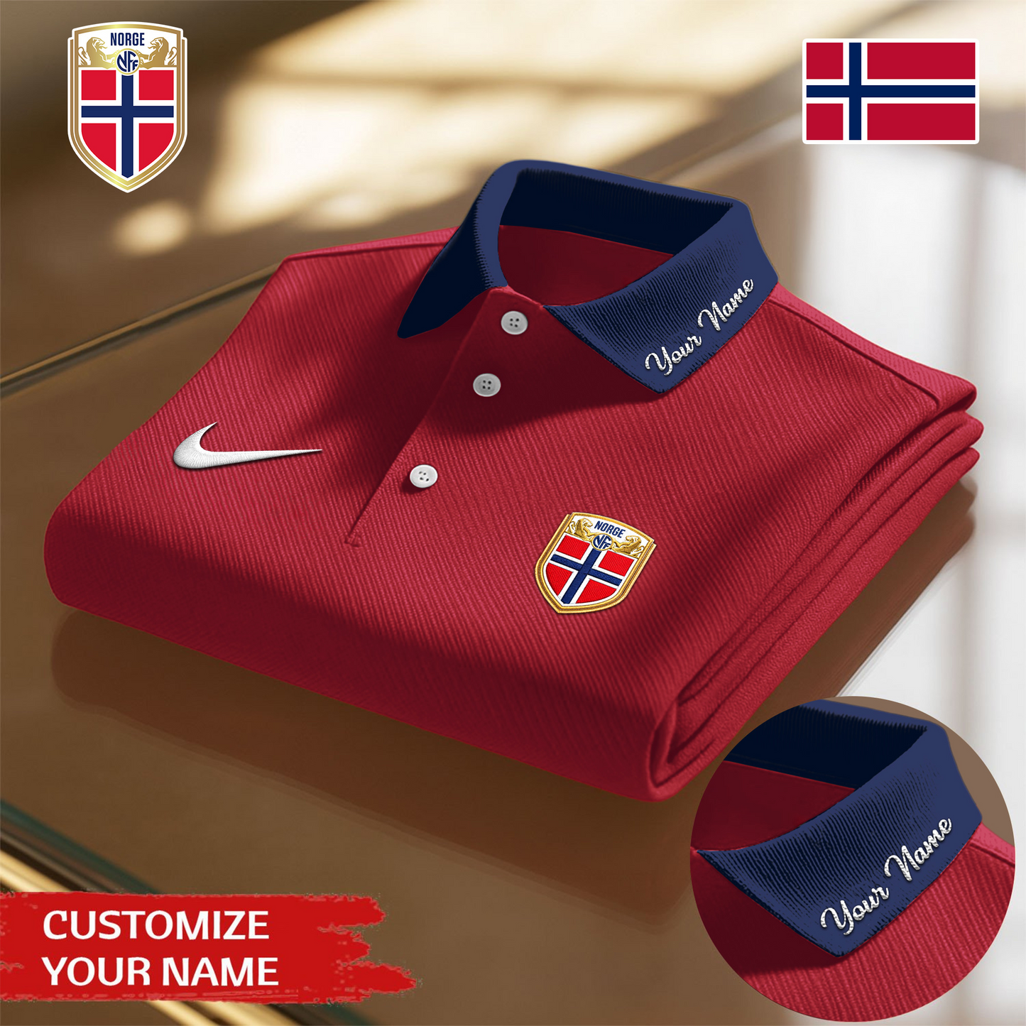 Norway Premium WC26 Polo Shirt 0805 DatND DVT