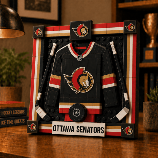 OTT x NHL Framed Jersey Building Set 2404 DatND DVT