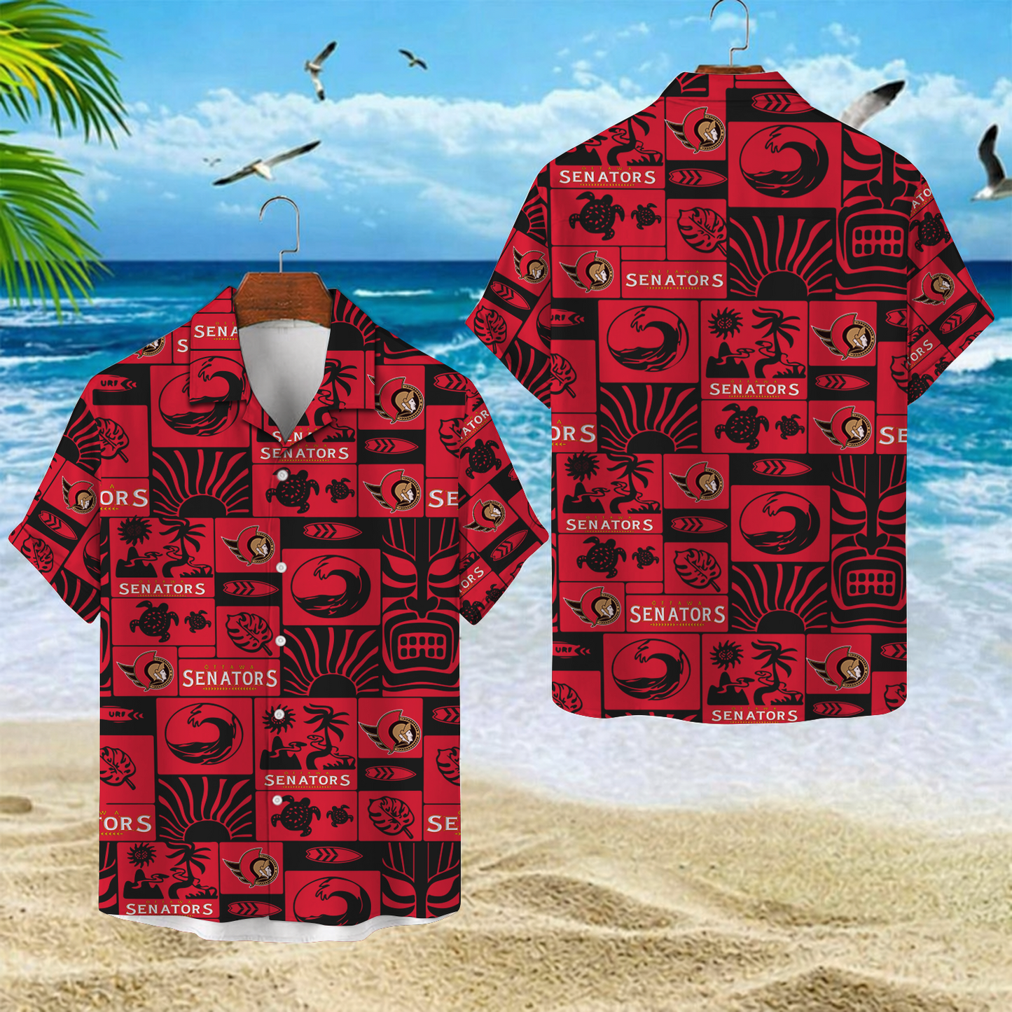 OTT x NHL Hawaiian Shirt 2004 DatND DVT