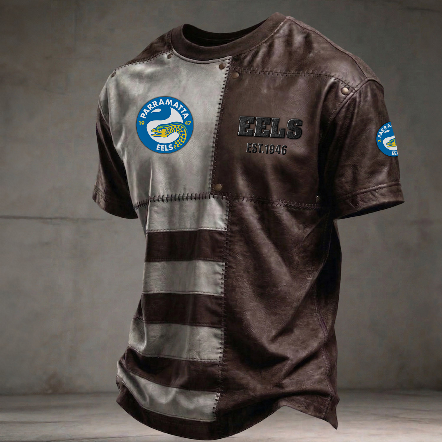 PAR x NRL Premium 3D Shirt DATND TANTD 060426 Brown