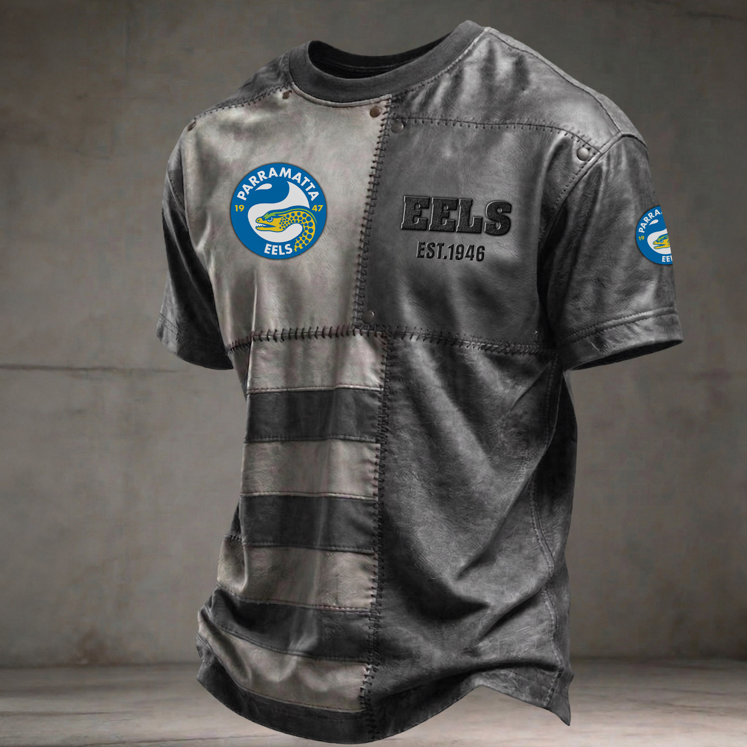PAR x NRL Premium 3D Shirt DATND TANTD 060426 Grey