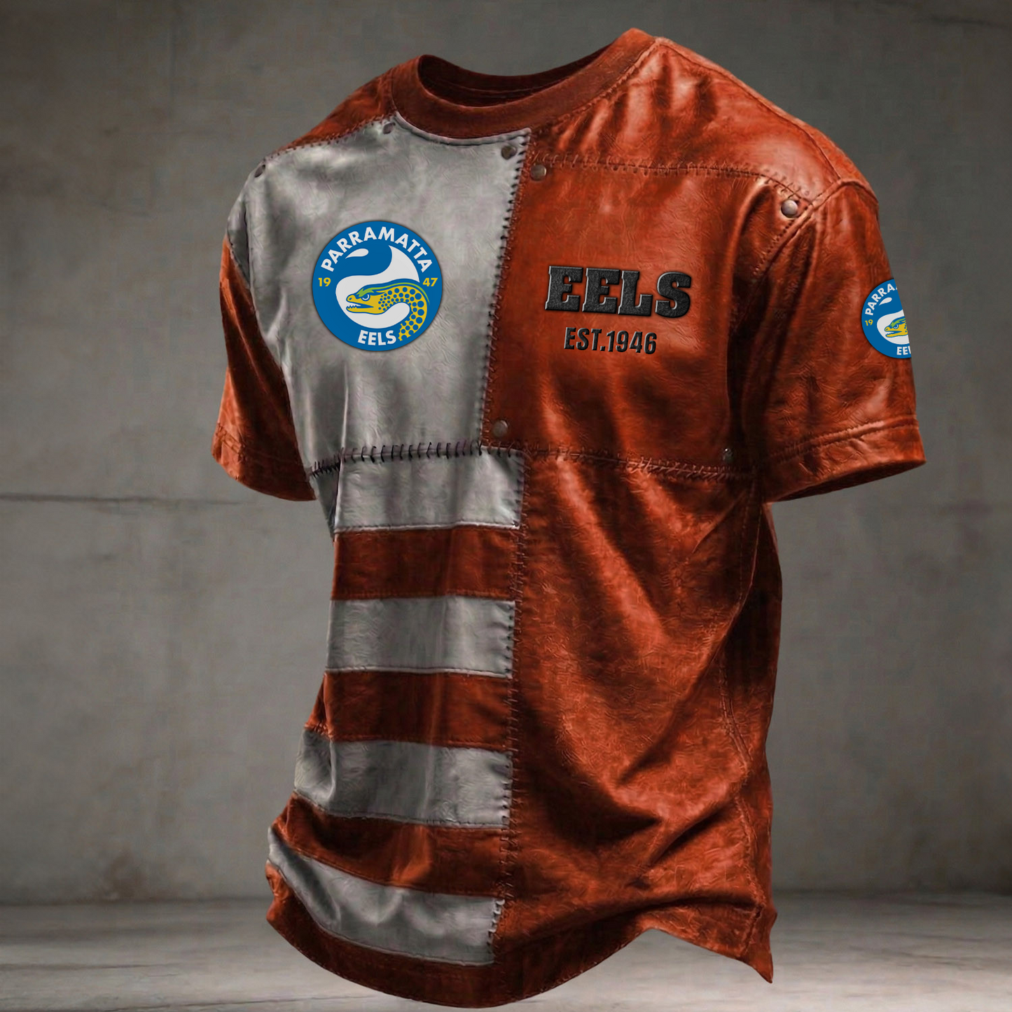 PAR x NRL Premium 3D Shirt DATND TANTD 060426 Orange