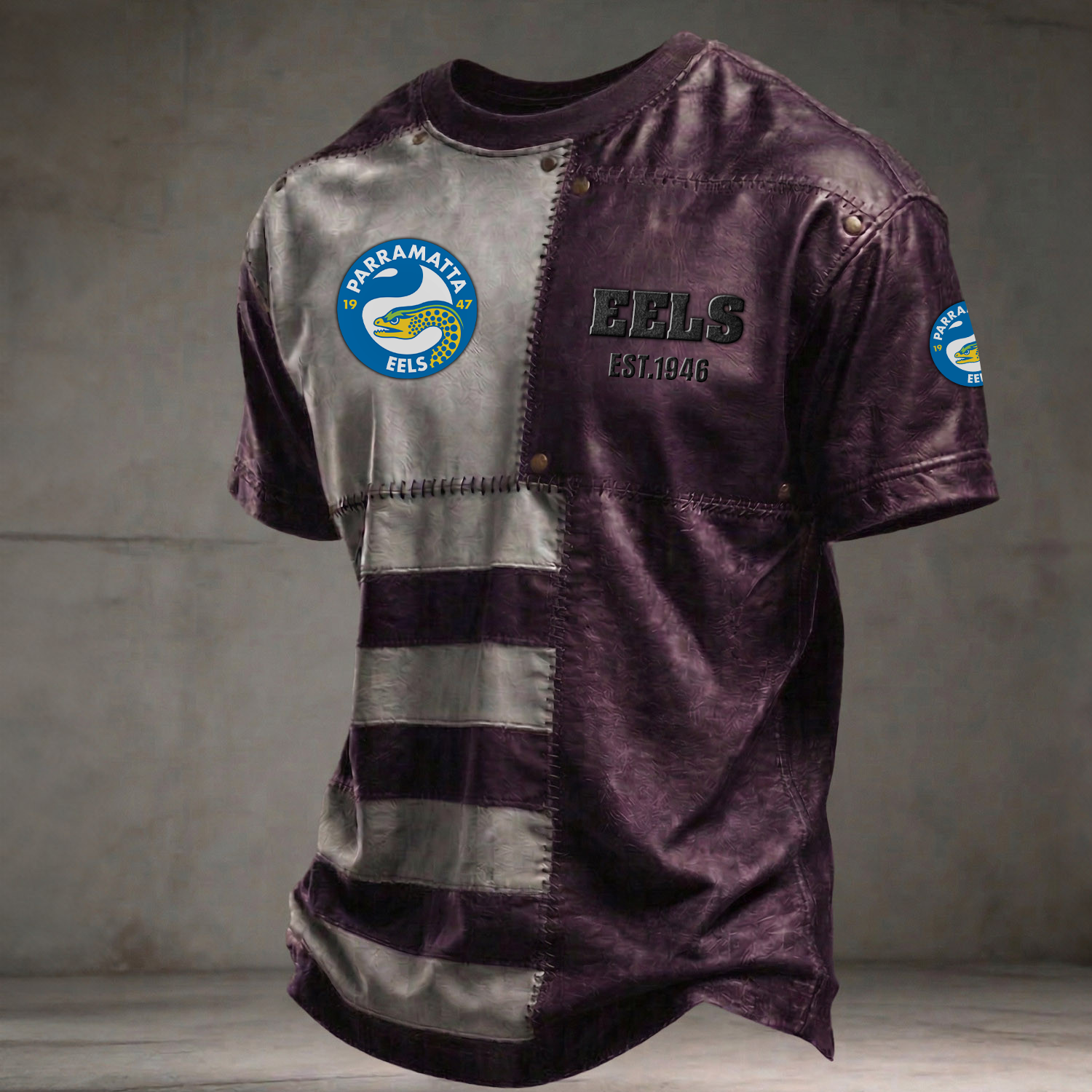PAR x NRL Premium 3D Shirt DATND TANTD 060426 Purple