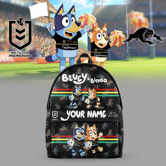PEN x NRL Bluey and Bingo Back Pack Custom Name For Fans 2803 DatND DVT