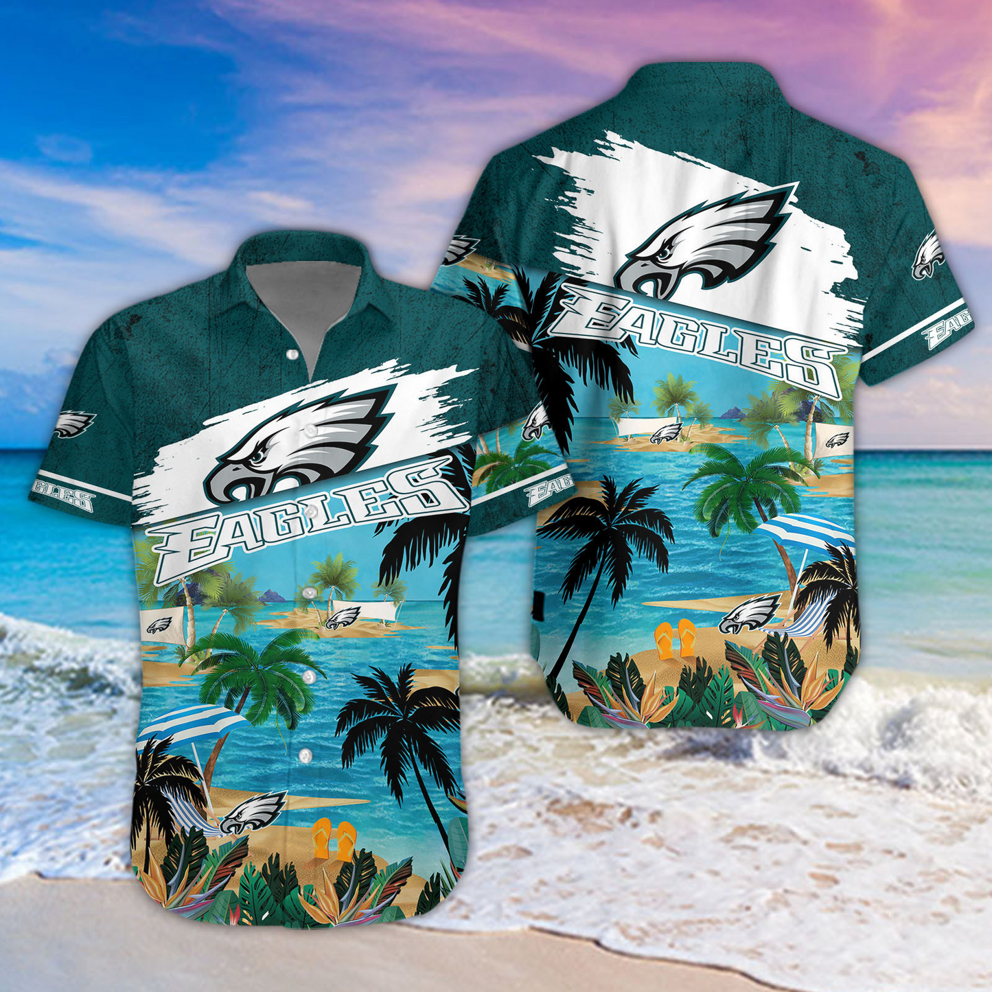 PHI x NFL Hawaii Shirt DATND TANTD 210426